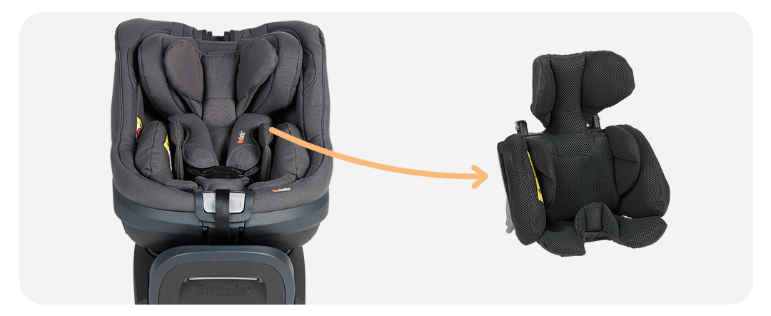Reductor para reci&eacute;n nacido de la silla giratoria Besafe Beyond B